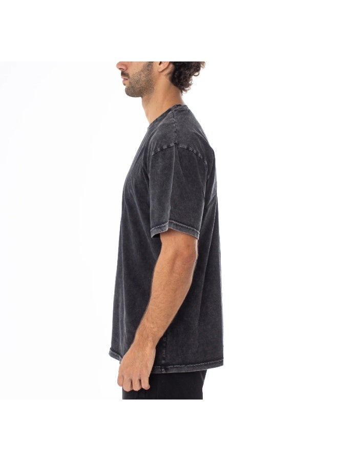 Basic Look Washed T-shirt - Image 2